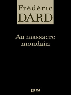 cover image of Au massacre mondain
